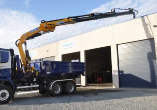 Hydraulic loading cranes Effer 350 4S