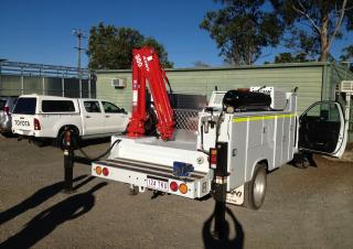 Hydraulic loading cranes Ferrari® 350 A3 