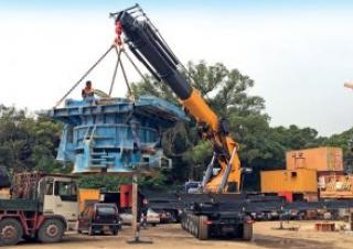 Hydraulic loading cranes COPMA 2000 3500.9 J7