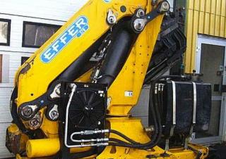 Hydraulic loading cranes Effer 370.01 4S