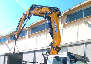 Hydraulic loading cranes Effer 375 6S