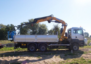 Hydraulic loading cranes Effer 385 3S