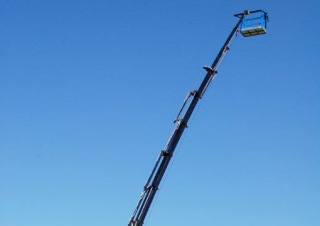Hydraulic loading cranes Effer 385 3S