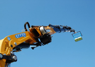 Hydraulic loading cranes Effer 385 6S