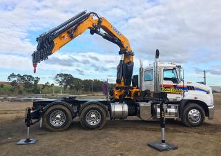 Hydraulic loading cranes Effer 395 4S 