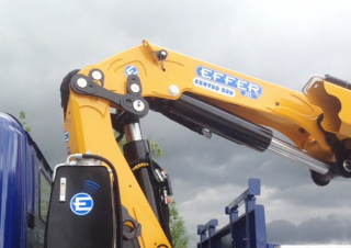 Hydraulic loading cranes Effer 395 6S