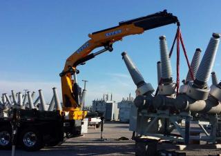Hydraulic loading cranes Effer 505 6S