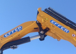 Hydraulic loading cranes Effer 505 8S