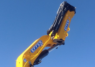 Hydraulic loading cranes Effer 505 8S