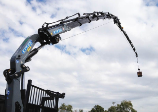 Hydraulic loading cranes Effer 525 6S
