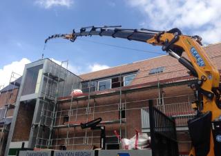 Hydraulic loading cranes Effer 525 6S