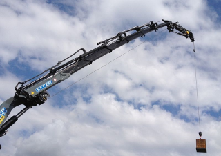 Hydraulic loading cranes Effer 525 7S