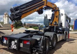 Hydraulic loading cranes COPMA 2000 530.7