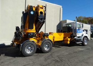 Hydraulic loading cranes Effer 655 3S