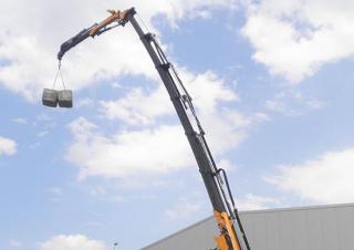 Hydraulic loading cranes Effer 655 3S