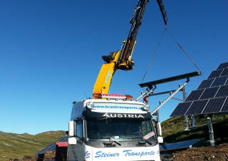 Hydraulic loading cranes Effer 655 5S