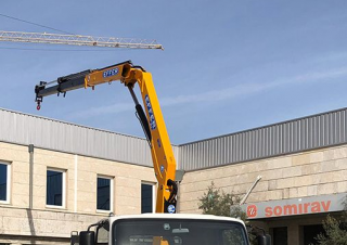 Hydraulic loading cranes Effer 80.2 1S