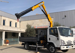 Hydraulic loading cranes Effer 80.2 1S
