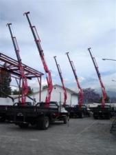Hydraulic loading cranes Amco Veba 812-1 S