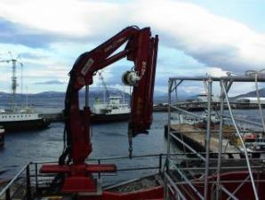 Hydraulic loading cranes Amco Veba 812-5 S