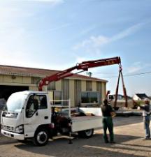 Hydraulic loading cranes Amco Veba 903N-1 S 