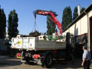Hydraulic loading cranes Amco Veba 911-2 S