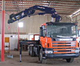 Hydraulic loading cranes Amco Veba 946-7 S