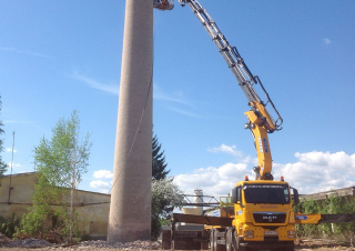 Hydraulic loading cranes Effer 955 8S