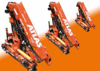 Hydraulic loading cranes Atlas AK 126.3E A2SL 