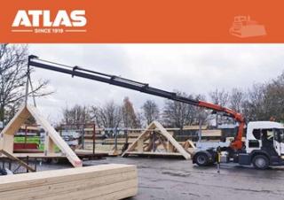 Hydraulic loading cranes Atlas AK 206.4 E A6