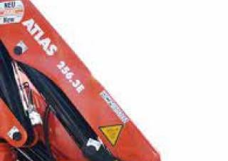 Hydraulic loading cranes Atlas AK 256.3E A6 