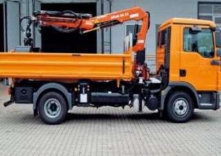 Hydraulic loading cranes Atlas AK 66.3E A1 