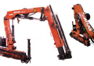 Hydraulic loading cranes Atlas AK 88.3 A3SL 