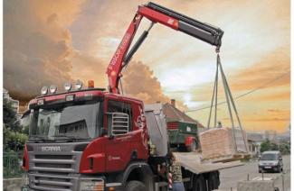 Hydraulic loading cranes Fassi F 105 A 0.24 e-active