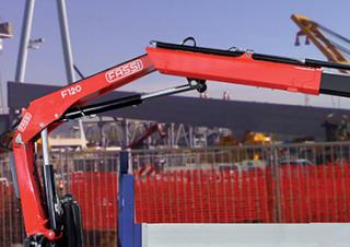 Hydraulic loading cranes Fassi F 120 B 0.24 e-active