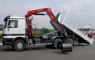 Hydraulic loading cranes Fassi F 165 A 0.23 e-active