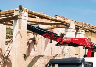 Hydraulic loading cranes Fassi F 195 A 0.23 active