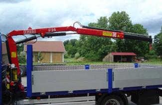 Hydraulic loading cranes Fassi F 28 A 0.23 active