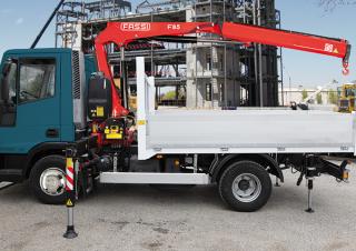 Hydraulic loading cranes Fassi F 85 B 1.22 dynamic