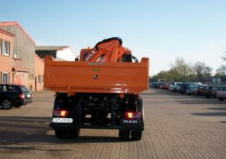 Hydraulic loading cranes MKG HLK 116 a4