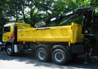 Hydraulic loading cranes MKG HLK 125 a2