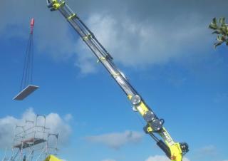 Hydraulic loading cranes MKG HLK 801 HP a7 