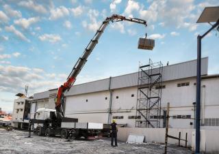Hydraulic loading cranes Palfinger PK 1350 TEC E