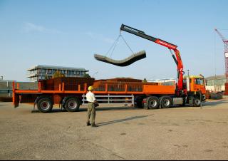 Hydraulic loading cranes Palfinger PK 23500 D