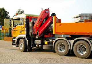 Hydraulic loading cranes Palfinger PK 23500 D