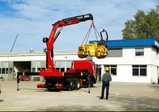 Hydraulic loading cranes Palfinger PK 23500 D