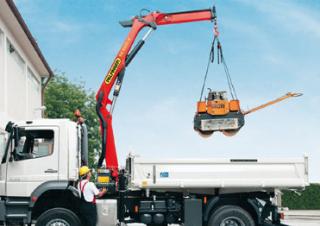 Hydraulic loading cranes Palfinger PK 8501