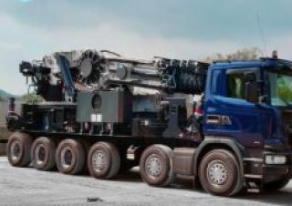 Hydraulic loading cranes Pesci SE 3505