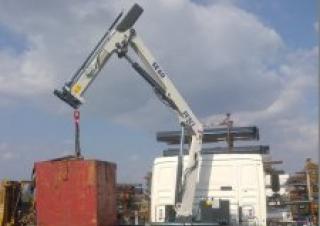 Hydraulic loading cranes Pesci SE 60