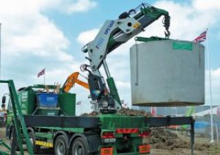 Hydraulic loading cranes Pesci SPE 560